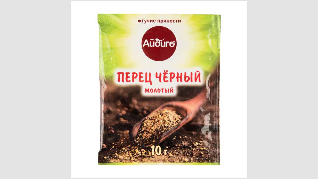 Перец черный молотый «Айдиго»