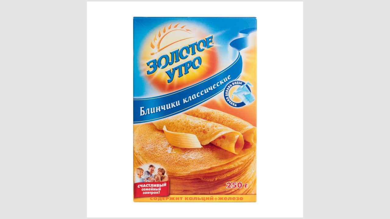 Полуфабрикат мучных изделий «Золотое утро»