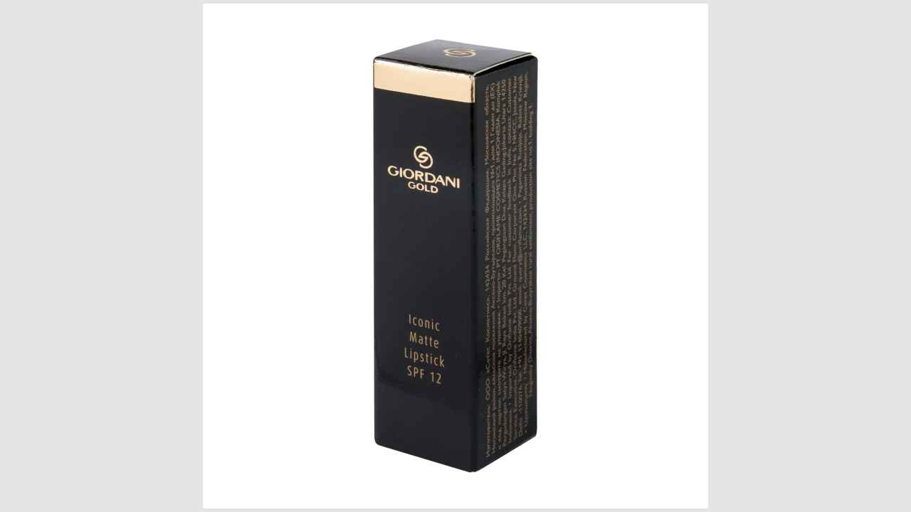 Giodani gold Iconic matte lipstick, spf 12. Губная помада SPF