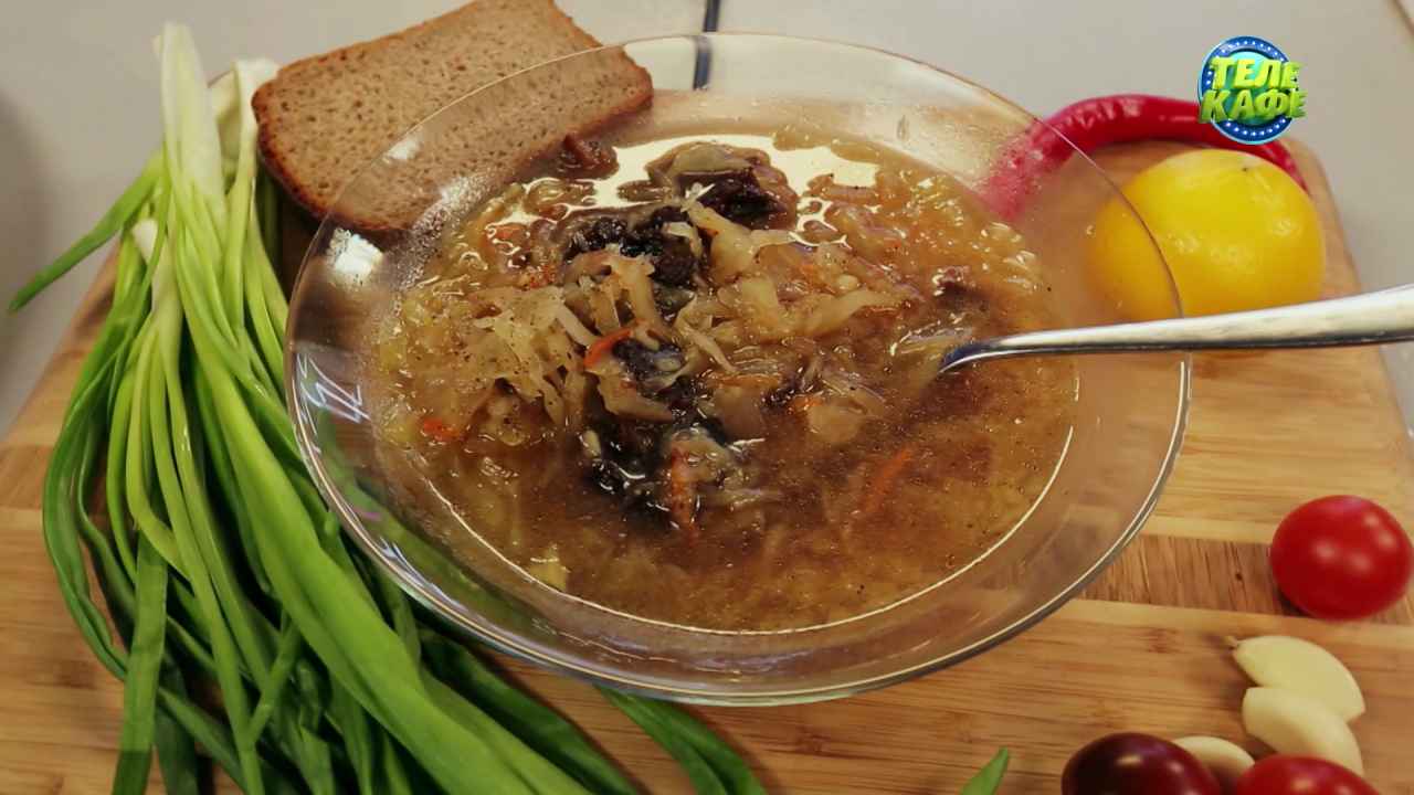 Кислые щи с черносливом и мёдом - Бобёр.ру