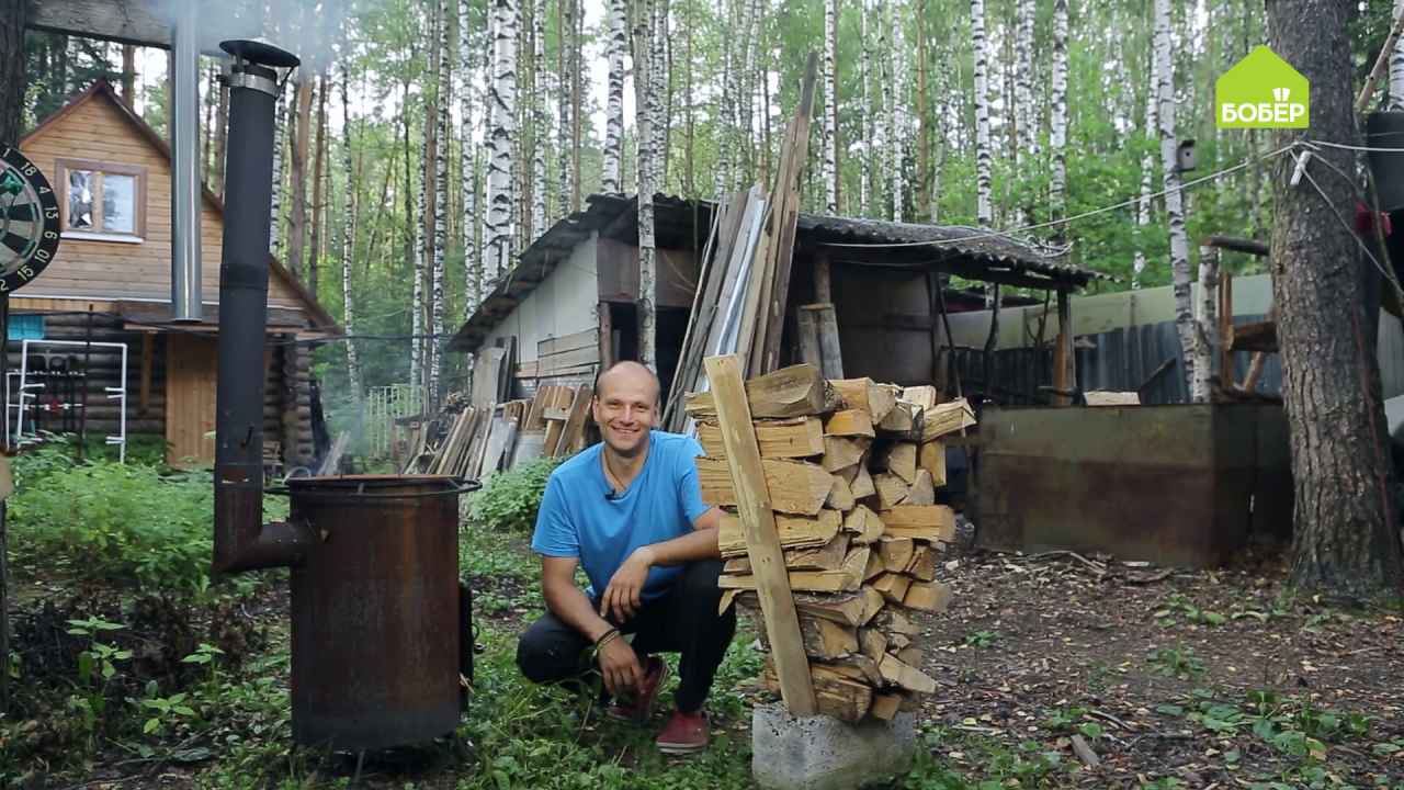 Как сделать дровник из подручных материалов - Бобёр.ру