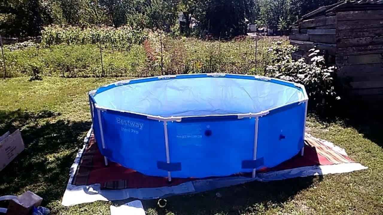 Каркасный бассейн на вашей даче
