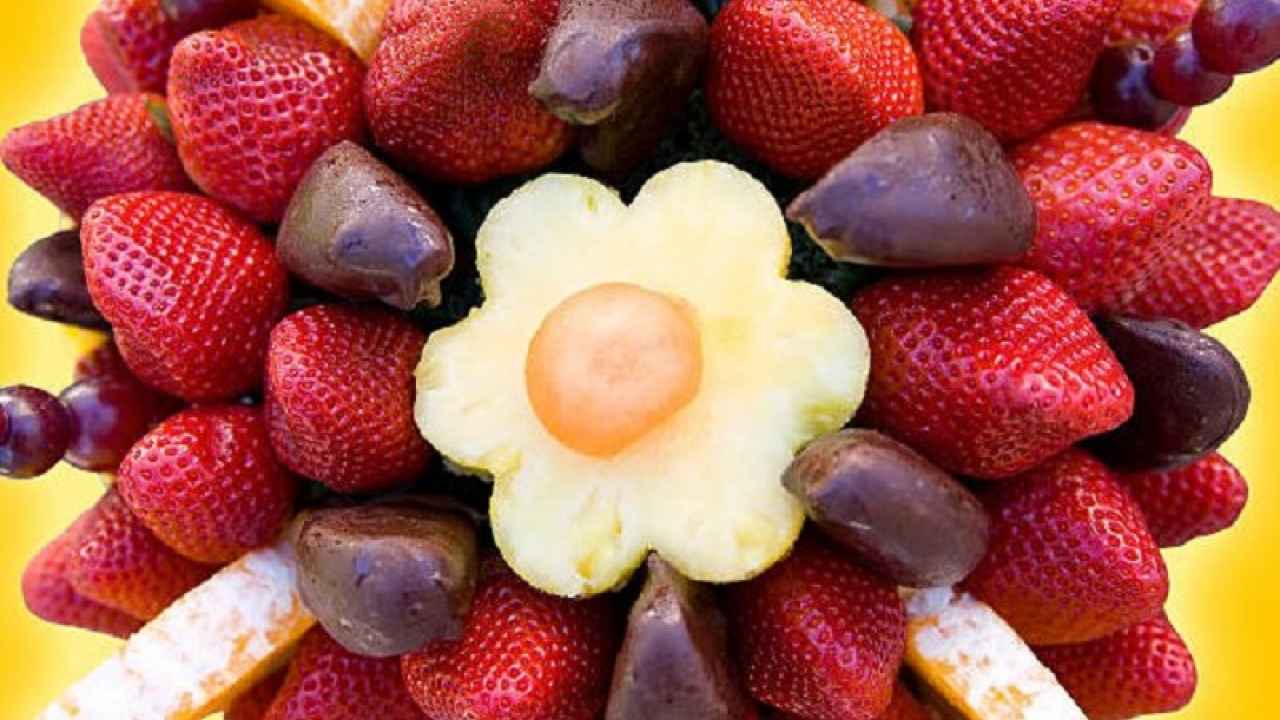 Букет из клубники своими руками