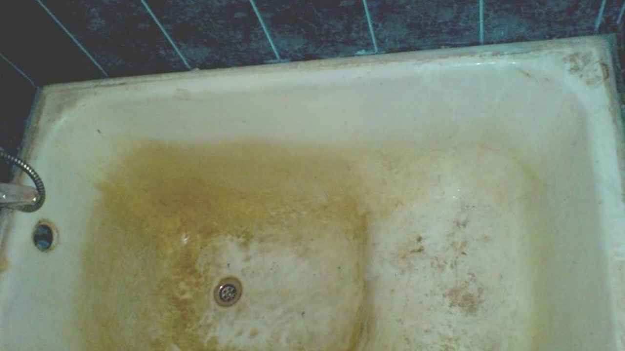 Как очистить ванну