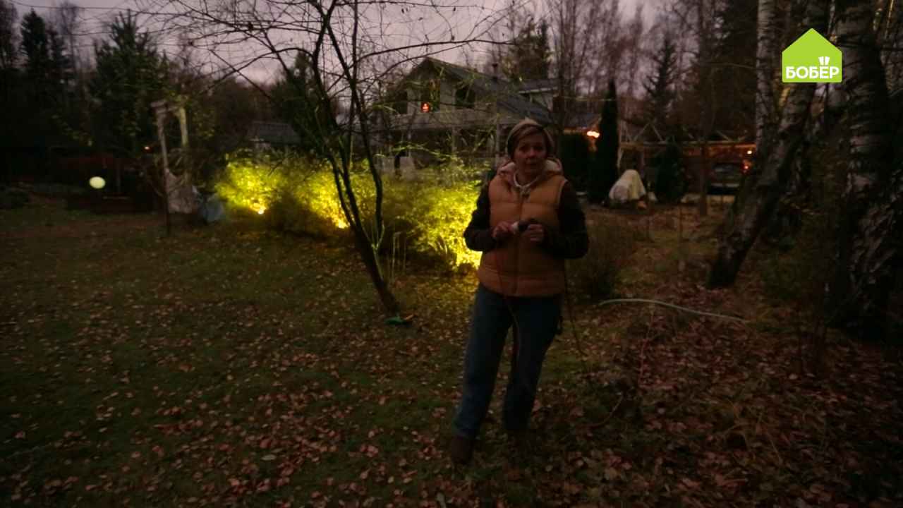 Подсветка для сада своими руками