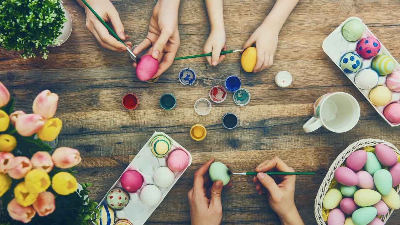 Как выбрать краску для пасхальных яиц