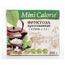 Mini Calorie Сахарозаменитель Фруктоза кубики 280 г