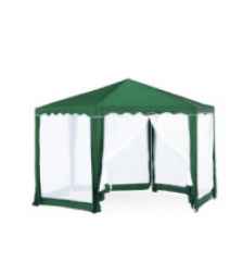 Тент садовый Green Glade "1003", 2х2х2х2,6 м, зеленый