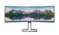 Монитор PHILIPS 498P9/00, 49", черный