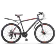 Горный (MTB) велосипед STELS Navigator 620 D 26 V010 (2020) антрацитовый 14" (требует финальной сборки)