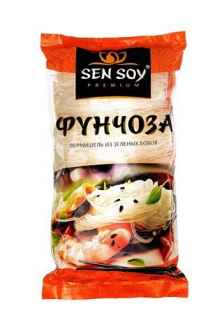 Макаронные изделия Sen Soy "Вермишель Фунчоза", из зеленых бобов, 200 г