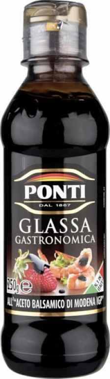 Топпинг glassa Ponti на основе бальзамического уксуса Модены 250 мл