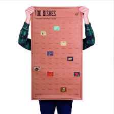 Постер "100 блюд, которые нужно попробовать, прежде чем умереть"