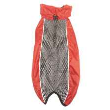 Нано плащ-дождевик с флисовой подкладкой "Hexagon jackets", размер 24, красный