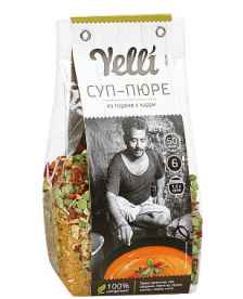 Суп-пюре "Yelli", из гороха с карри, 250 грамм