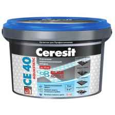 Затирка Ceresit СЕ 40 Aquastatic 2 кг белый 01