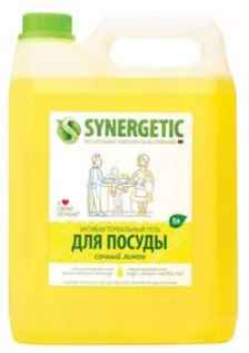 Средство для мытья посуды биоразлагаемое Synergetic, концентрированное, 5 л