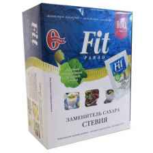 Fit Parad сахарозаменитель №14 стевия, саше порошок, 50 г, 100 шт. в уп.