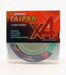 Леска плетеная SWD "Taipan Classic PE Braid X4", 0,28 мм, 135 м (18,20 кг, light-green)