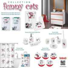Крючок Tatkraft FUNNY CATS TOM адгезивный, диаметр 8 см, до 3 кг