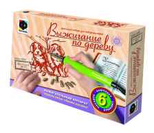 Набор для творчества "Выжигание по дереву. Два веселых друга" (с прибором для выжигания)