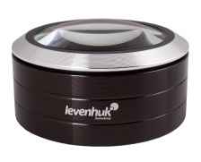 Лупа "Levenhuk Zeno 900", 5x, 75 мм, 3 LED, металл