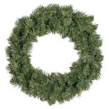 Венок ЕлкиТорг рождественский Звёздный, 52018, 60 см, зеленый