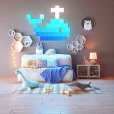 Светильник светодиодный Nanoleaf Canvas, 9 панелей